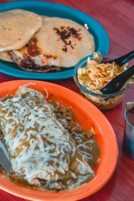 A full serving of El Virolenño's food