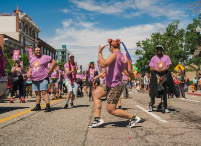 A the beat began to kick into gear, so did the dance moves from SLC SLAY.