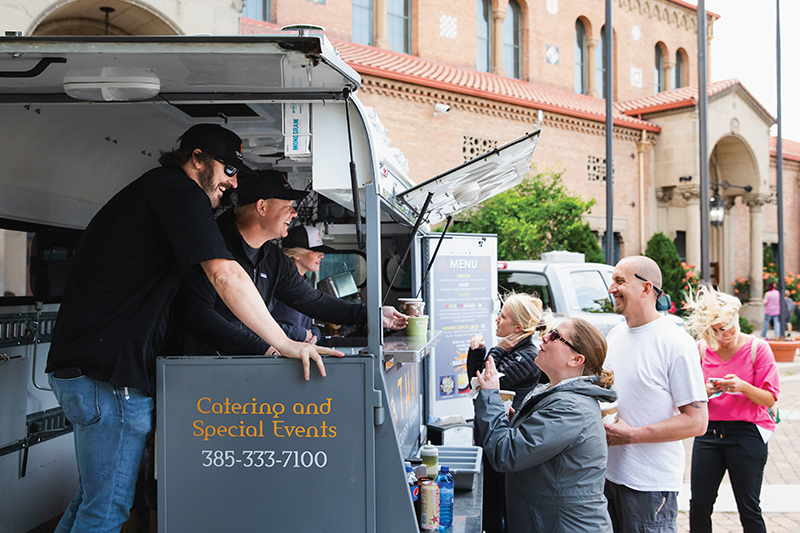 Just Parking and Doing What We Love: Ogden’s Food Truck Rally