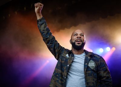 Common and Black Power reminds us to keep our fists in the air.