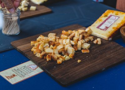 The Red Butte Hatch Chile Cheese from Beehive Cheese is one of the most memorable of the bunch for sure.