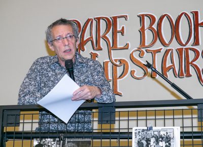 Tony Weller explained the history of the Weller family’s literary legacy in Salt Lake City.