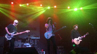 Jay Aston's Gene Loves Jezebel performs at the Complex with The Alarm on August 8.