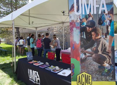 UMFA introduced Craft Lake goers to temporary art.