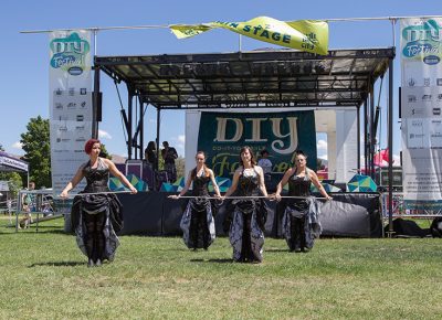 Desert Journey School of Dance preformed live.