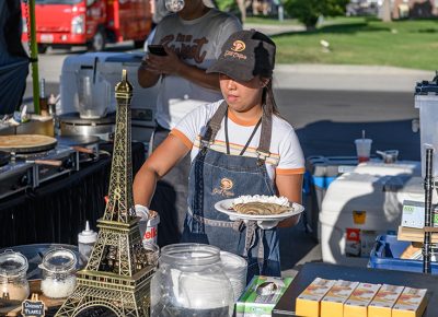 Fresh, tasty crepes.