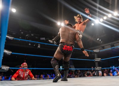 Impact Wrestling action shot