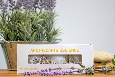 ABS CBD bath bombs with flowers.