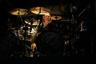 Danny Carey drumming in Tool was an early inspration for Trentelman's then-fledgling skills.
