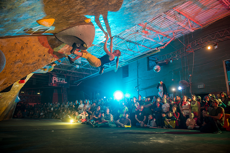 The Deadpoint Climbing Competition was part climbing competition and part raucous costumed pizza party.