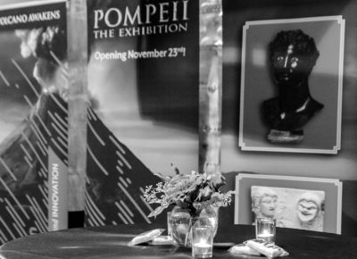 The Pompeii Gala was beautifully decorated by The Leonardo.