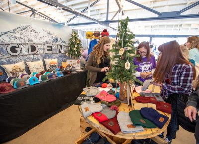 Ogden Wear brought some O-Town flavor to Craft Lake City’s Holiday Market at The Monarch on 25th Street.