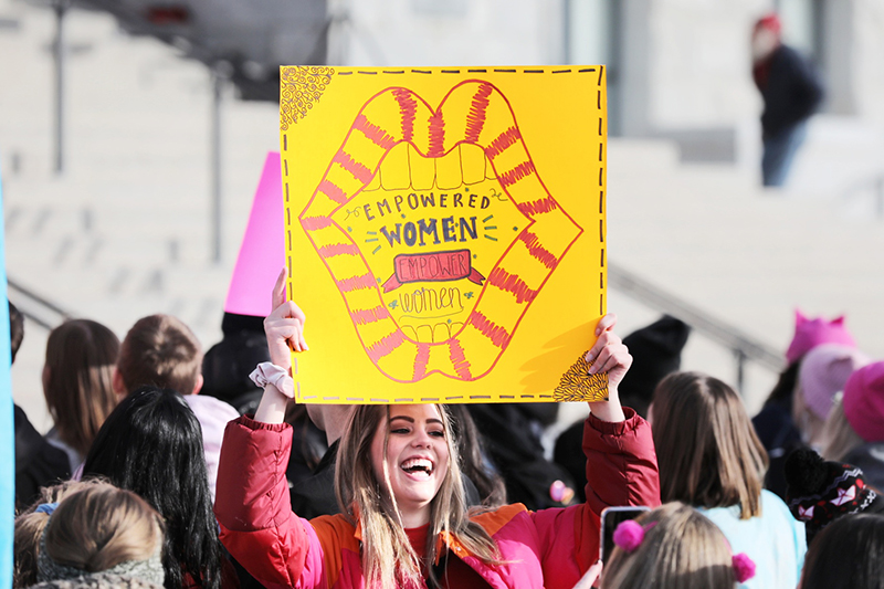 The Present is Female: The 2020 Womxn’s March