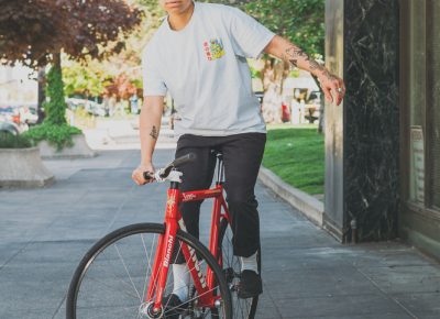 "I was born in L.A. and only lived there until I was six, and then I grew up in northern California and Santa Rosa. My mom always tried to dress me like a girl, and my brothers were always dressed very, I don't know what the word would be, like a little bit more, like nice, I suppose."