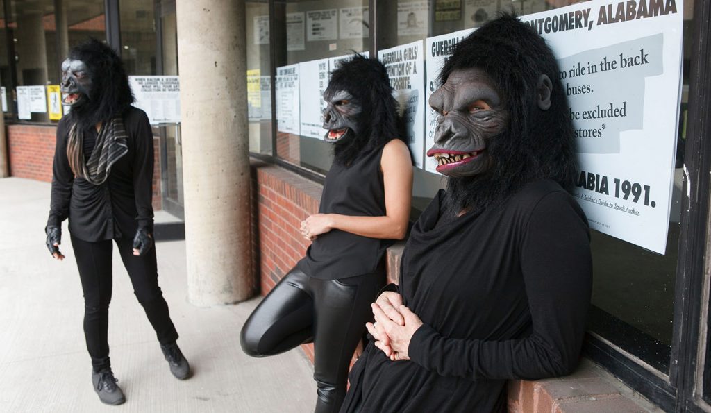 Guerrilla Girls Drop the F (feminism) Bomb on SLC at UMOCA!