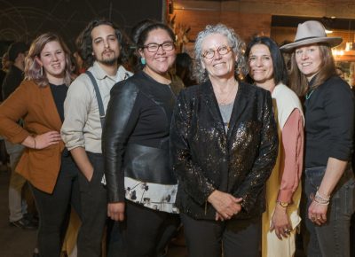 (L–R) The Lightscatter Board of Directors includes president Danielle Susi, Nic Contreras, Tacey Atsitty, publisher Lisa Bickmore, secretary Natalie Young and vice president Katherine Allred.