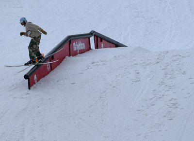 Reid Hendrix, on rail.