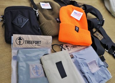 Treefort Lifestyle Products are on display and for sale at the SLUG 20th Anniversary Meltdown Games at Brighton Resort.