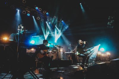 The Wonder Years performed an acoustic set at The Depot.