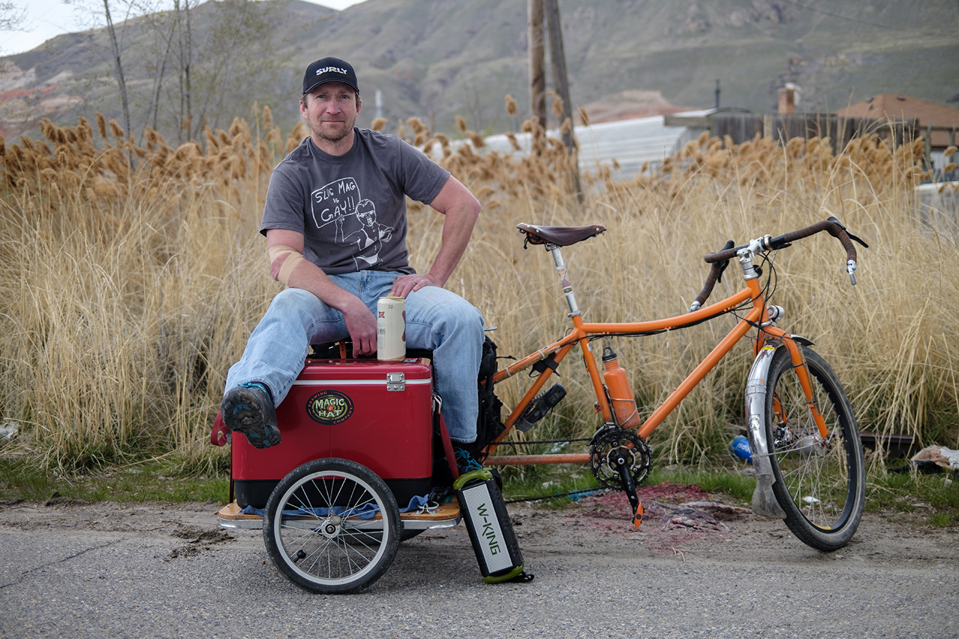 Steve “bykmor” Wasmund rallies cyclists for 24Motor, a “race” where one rider wins by chance for optimal fun and enjoyment of the experience.