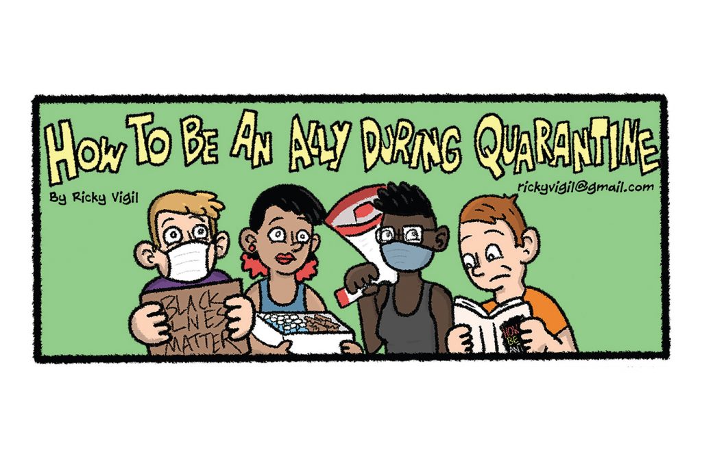 Comic: How to Be An Ally During Quarantine