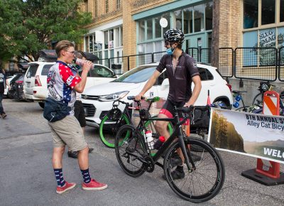 Some fresh looking bikes, with even fresher looking riders.