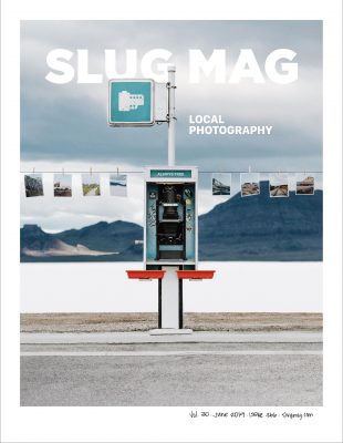 Brent Courtney's cover for SLUG's 2019 Local Photography issue.