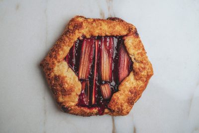 The 'Rhuberry Mary" galette, featuring ingredients found at Liberty Heights Fresh Market