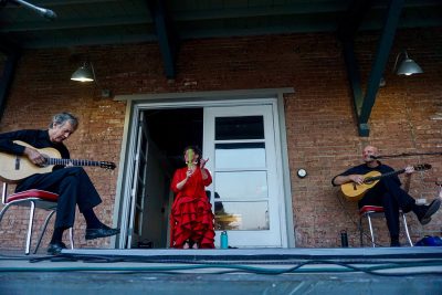 Flamenco Del Lago opens up their co-headlining set