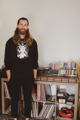 Far Out Cassette Club head and local musician Nick Anderson stands by his collection of physical music.