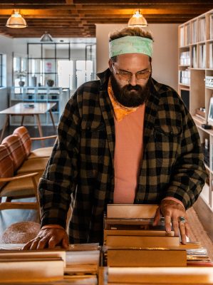 Owner Parker Yates' love for music gives Peasantries + Pleasantries a genial warmth.