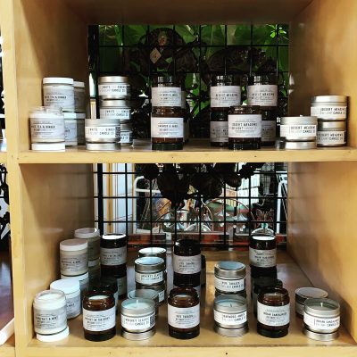 BE:LIGHT Candles come in a variety of scents and are made from sustainable ingredients.