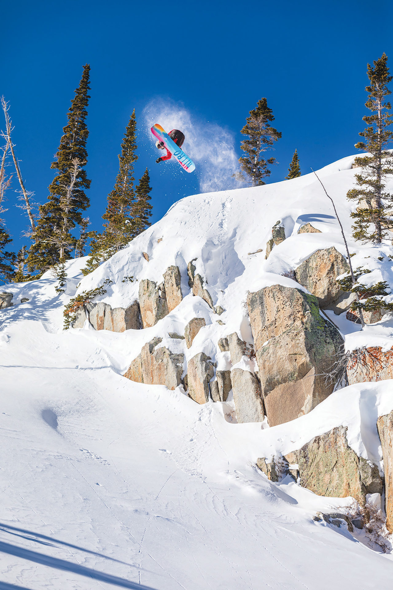 The Brighton backcountry is legendary in snowboarding. Chances are that if you have watched a snowboarding movie in the last two decades, you’ll have seen footage from here. Sam Taxwood keeps the tradition alive.