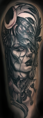 Al Perez's history of tattooing for over a decade offers his clients a broad range of styles.