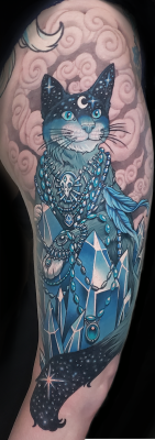 Walt Watts’ work focuses on sci-fi fantasy, mythology and horror.