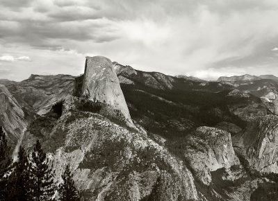 Half Dome Yosemite NP, 2010, digital 35mm / Canon. Personal image, Yosemite National Park, California.