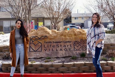 LifeStart Village helps families begin to understand a let go of their past shame and trauma. (L–R) Executive Director Jocelyn De La Rosa and LifeStart Village Program Director Heidi Lund.