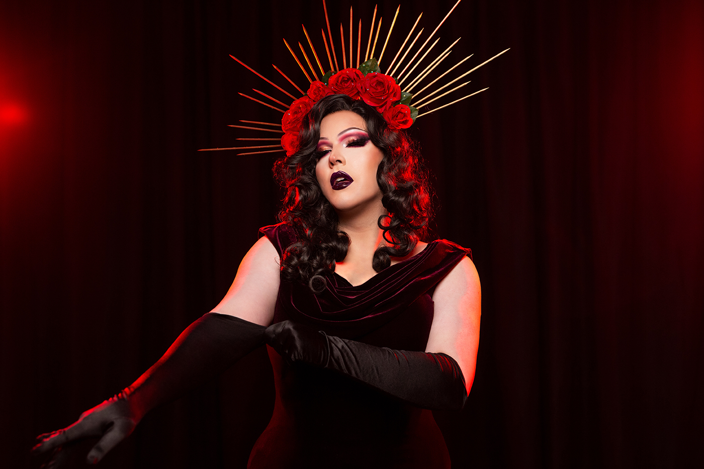 Known onstage as the performer Electra Jones, Jordan Ruggeri explores themes of gender and identity through the art of transformation.