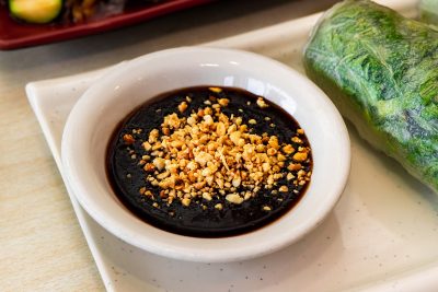 Finishing off with the summer roll for a wonderfully refreshing close to the meal.