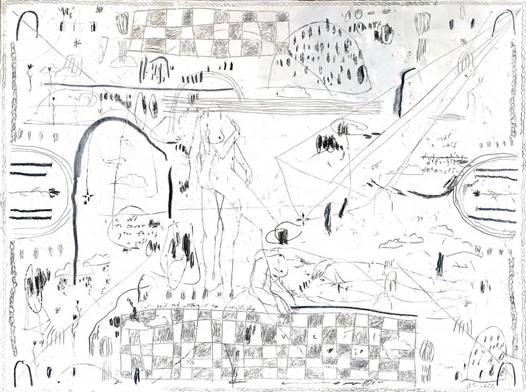 Jill Whit, a veil, 2020.