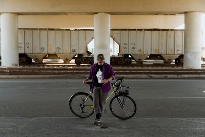 When Kidd was young, cycling was a form of exploration.