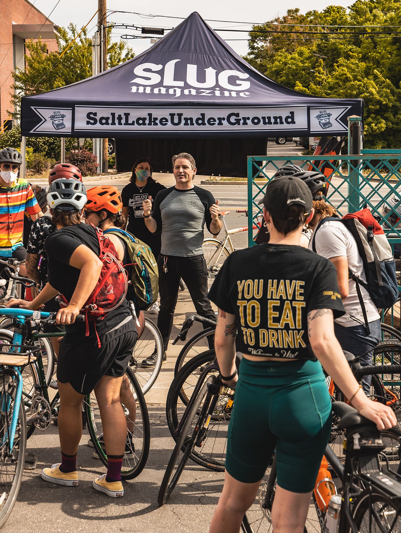 Racers from across the valley converged at Saturday Cycles in hopes of becoming this years’ champion at the 9th Annual SLUG Cat bike race.