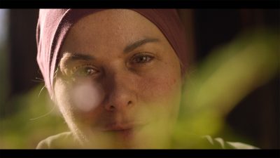 In The Dark Divide, Debra Messing plays the wife of Robert Michael Pyle who went on a journey into Bigfoot country after her death.