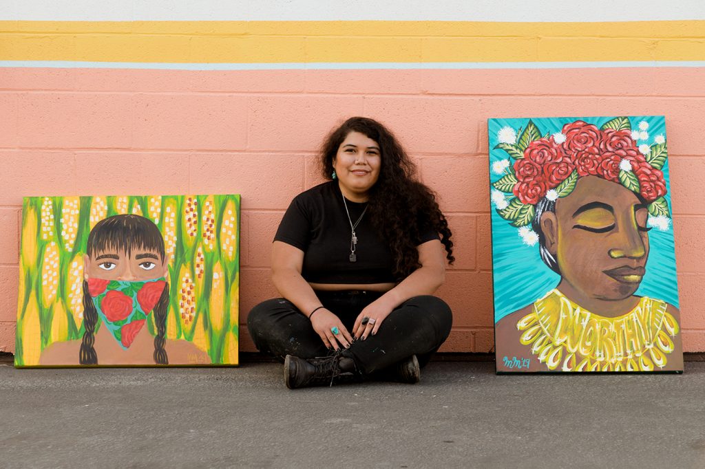 “Colorful, Angry, Happy”: Activist Mariella Mendoza Uses Art As a Call-to-Action