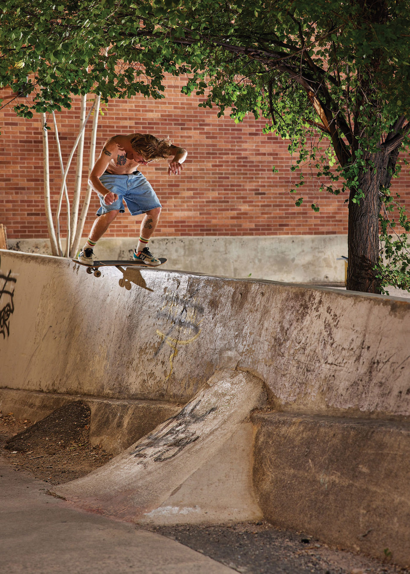 Ben Rothenhoefer – Frontside Boardslide Pop Over Transfer to Fakie – SLC, Utah