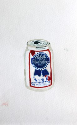 For Sophie Schwabacher, beer cans are a classic and timeless subject.