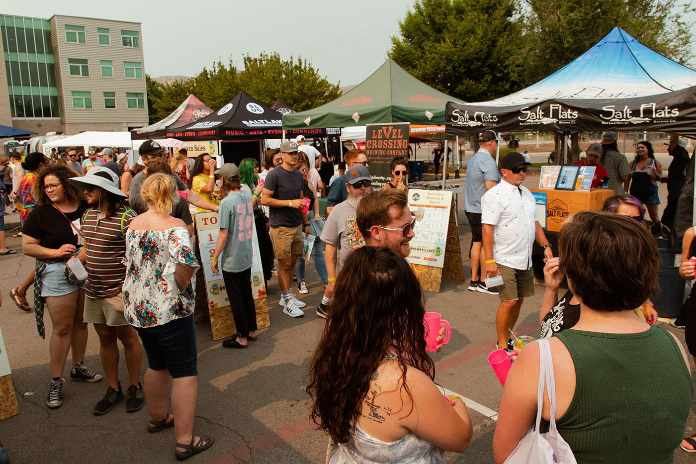 SLUG Mag's 2021 Brewstillery celebrated Utah’s breweries and distilleries, offering tastings of local beer and spirits from over 30 vendors.