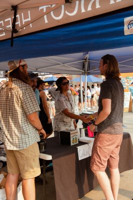 Salt Lake newcomers Tsuki Sake making connections.