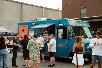 Traditions Mobile Cafe serving up hungry Brewstillery patrons.