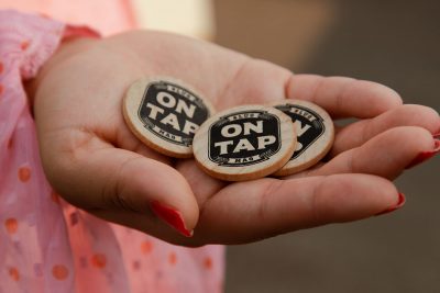 At the 2021 Brewwstillery, these tokens were patrons' ticket to brews, cocktails and more.